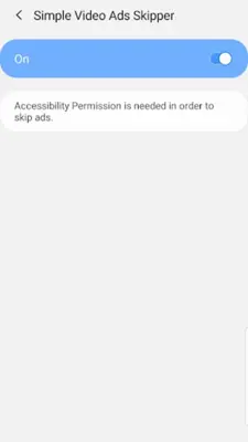 Simple Video Ads Skipper android App screenshot 1